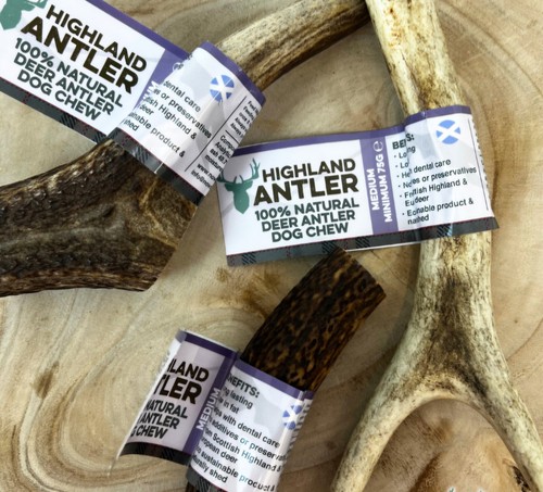 Venison chew antlers for - venison,