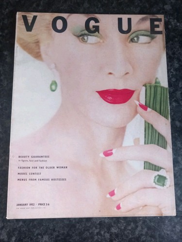 Vogue january 1952 intact - vogue,