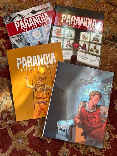 Paranoia rpg item - rpg:, 4