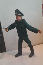 Vintage Action Man Palitoy 70s German Staff Officer Part Uniform Flock And Grip