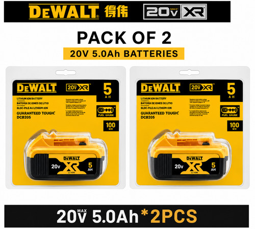 Pcs dewalt 5ah battery - pcs-dewalt,