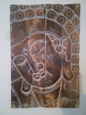  Wood Panel 59cm X 39cm  Brown
