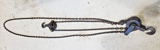 Vintage Chain Lifting Block And Tackle 5cwt Made By Westons