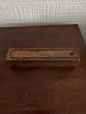 Antique Wooden Pencil Box