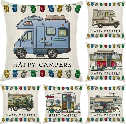 Pcs happy campers - campers, van