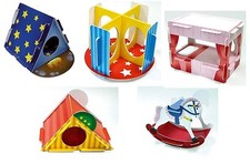 3 x Play n Chew Cardboard Toy