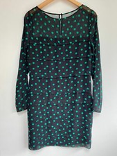 COAST GREEN SPOT DRESS