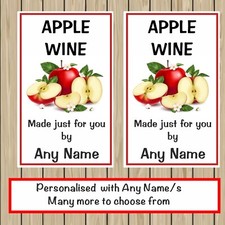 8 Personalised wine/Bottle