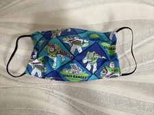 Buzz Lightyear Face mask Reusable Washable  100% cotton for a Adult
