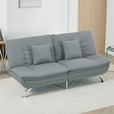 Foldable Sofa Bed Convertible Sleeper Couch Space Saving Living Room Furniture