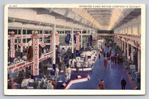 1934 chicago world fair - fair, ford