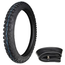 Tyre Set Enduro Cross 2.25-17 2 1/4 x 17 inch + Tube for Hercules Prima M