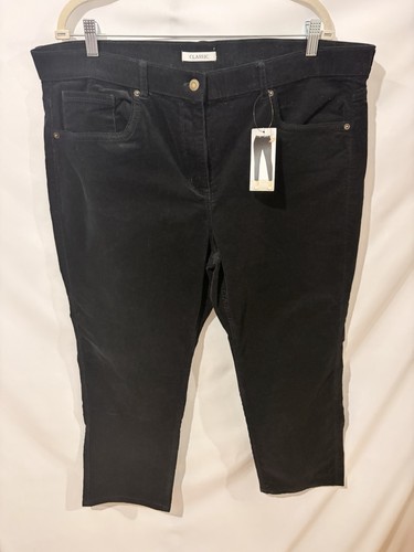 Ladies black chord straight - chord,