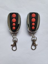 2x 433HMz cloning Remote Control key Fobs electric Gate car garage door opener
