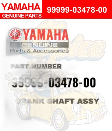 Yamaha genuine parts crank - parts,