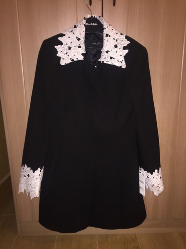 Bnwt zara black white lace - bnwt,