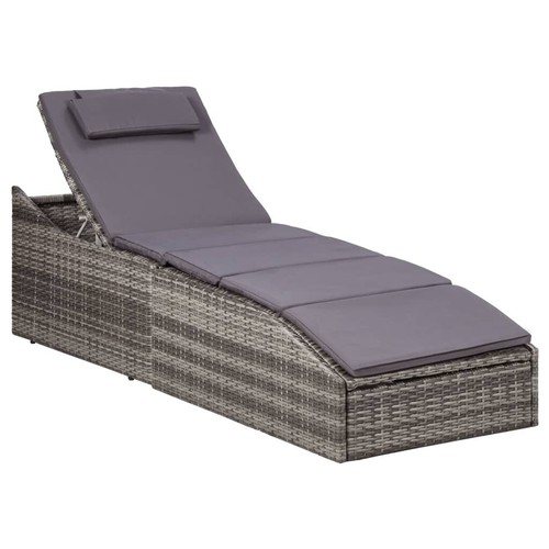 Nnevl sunbed with - cushion, poly