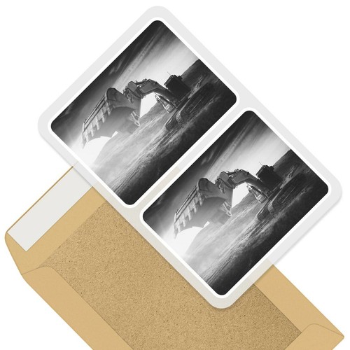 Rectangle stickers 10cm - rectangle,