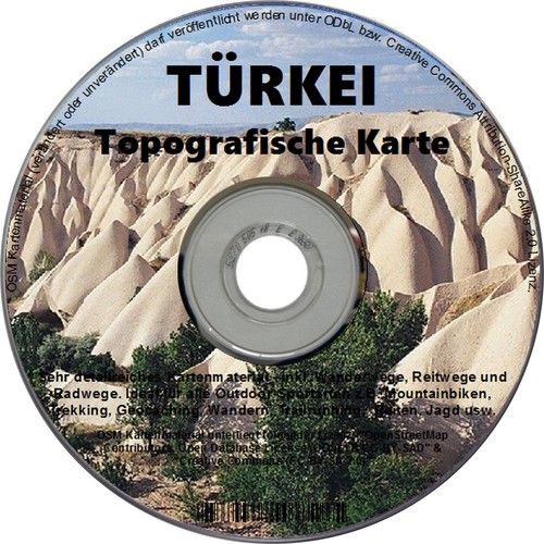 Topographic map turkey garmin - topographic,