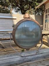 Vintage Brass Ships 52cm