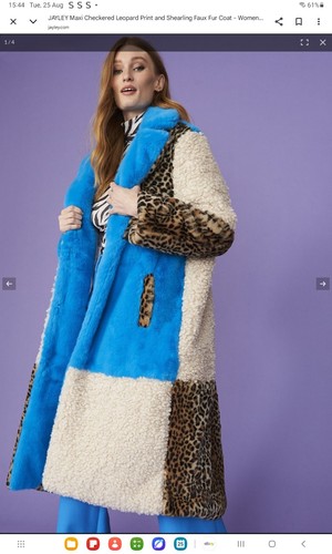 Jayley bnwt faux long - jayley, coat