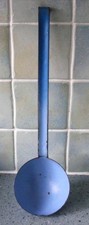 VINTAGE FRENCH BLUE ENAMEL LADLE LENGTH 35.5 cm