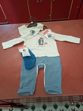 BABYS FIRST CHRISTMAS PADDINGTON CLOTHES SET NEW WITH TAGS