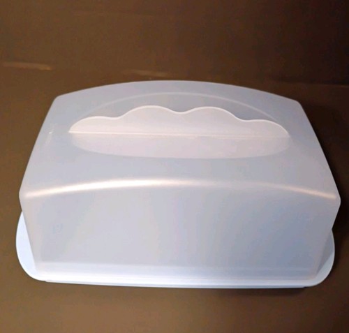 Tupperware butter dish double - dish,