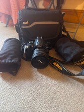 NIKON AF-S Nikkor 35mm 1:1.8G camera with 2 lenses  and case - Unused 