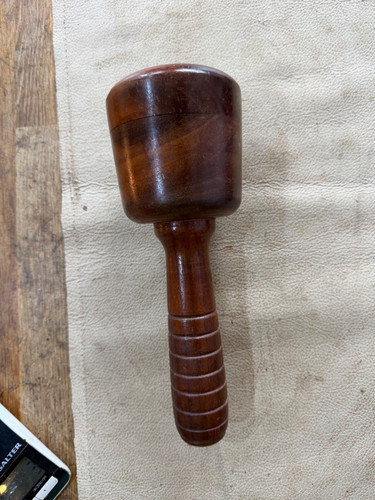 Vintage stonemasons mallet - vintage, /