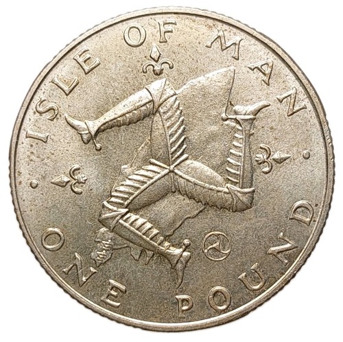 1979 manx coin isle of - £1, man