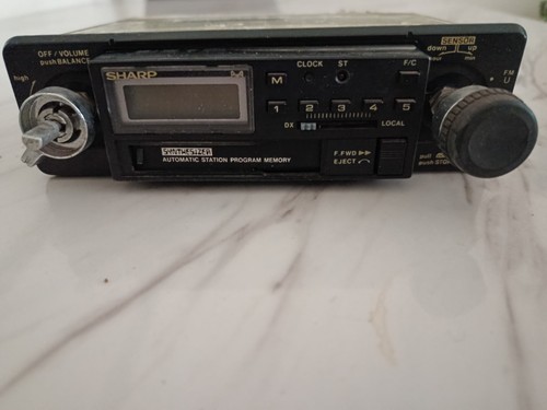Vintage sharp 6600e car - rg-6600e,