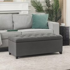 40 Inch Tufted Storage Ottoman