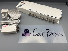 TV & Radio Signal Booster Aerial Amplifier, Labgear 8 Way