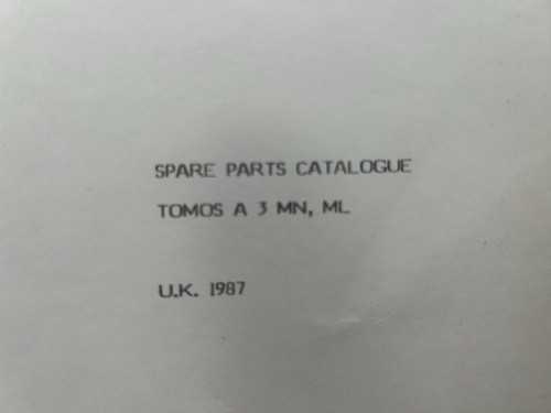 Tomos mopeds a3 ml - tomos,