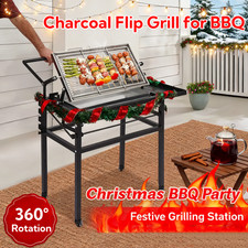 Charcoal BBQ with Flip Grill