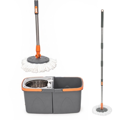 Stainless steel dual bucket - steel,
