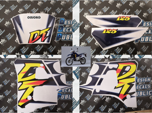Decals kit for - decals, yamaha