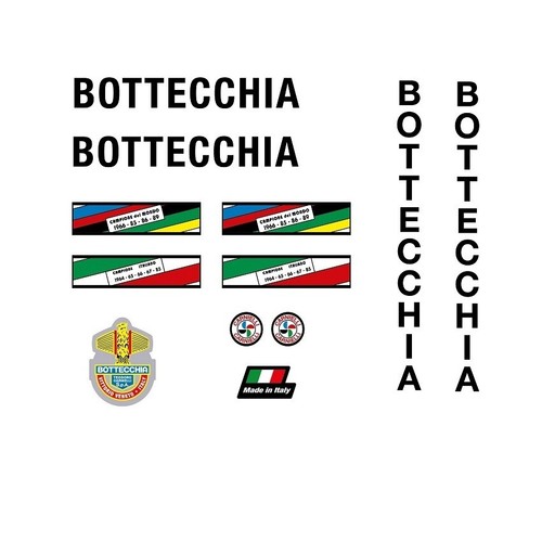 Bottecchia bicycle decals - bottecchia,