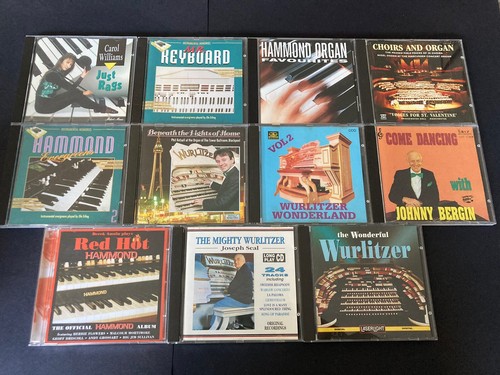 Wurlitzer organ x11 cd s - &,