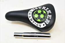 RALEIGH STRIKER 12" WHEEL SADDLE & 25.4mm SEAT POST BLACK SUIT OTHER KIDS BIKE 