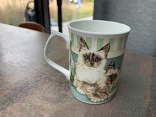 Duchess Pillow Talk Ragdoll/Balinese Cat Fine Bone China Mug