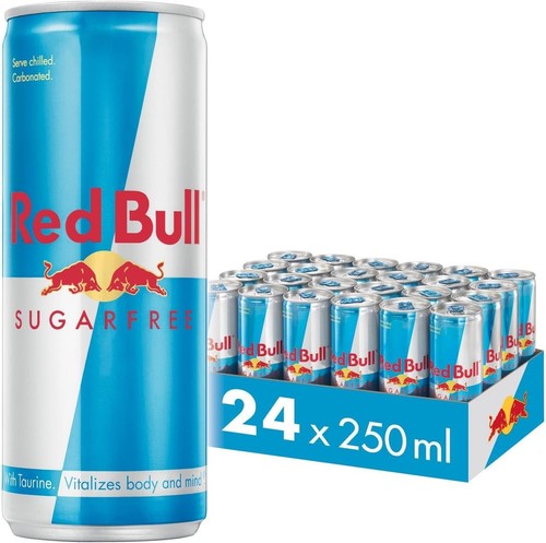 Red bull sugar - red, free