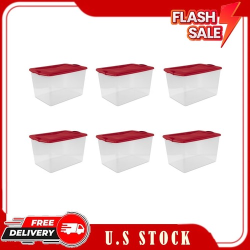 Sterilite clear storage - qt,