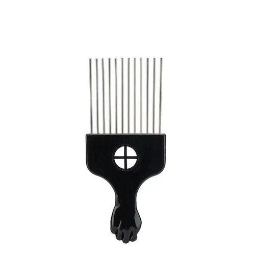 Metal afro hair - hair, pick