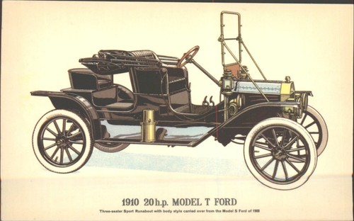 1910 ford model - ford, sport