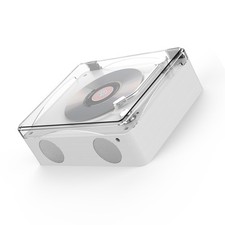 Retro CD Player Multi Functional Music Player Rechargeable Home Speakers With