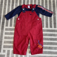 Vintage Carters Red Overalls