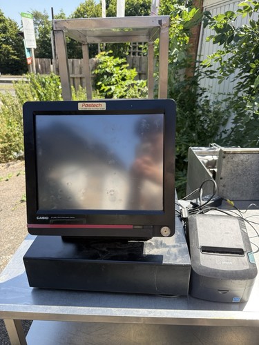 Casio cash register - casio, till