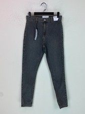 Topshop Joni Grey Plain Skinny